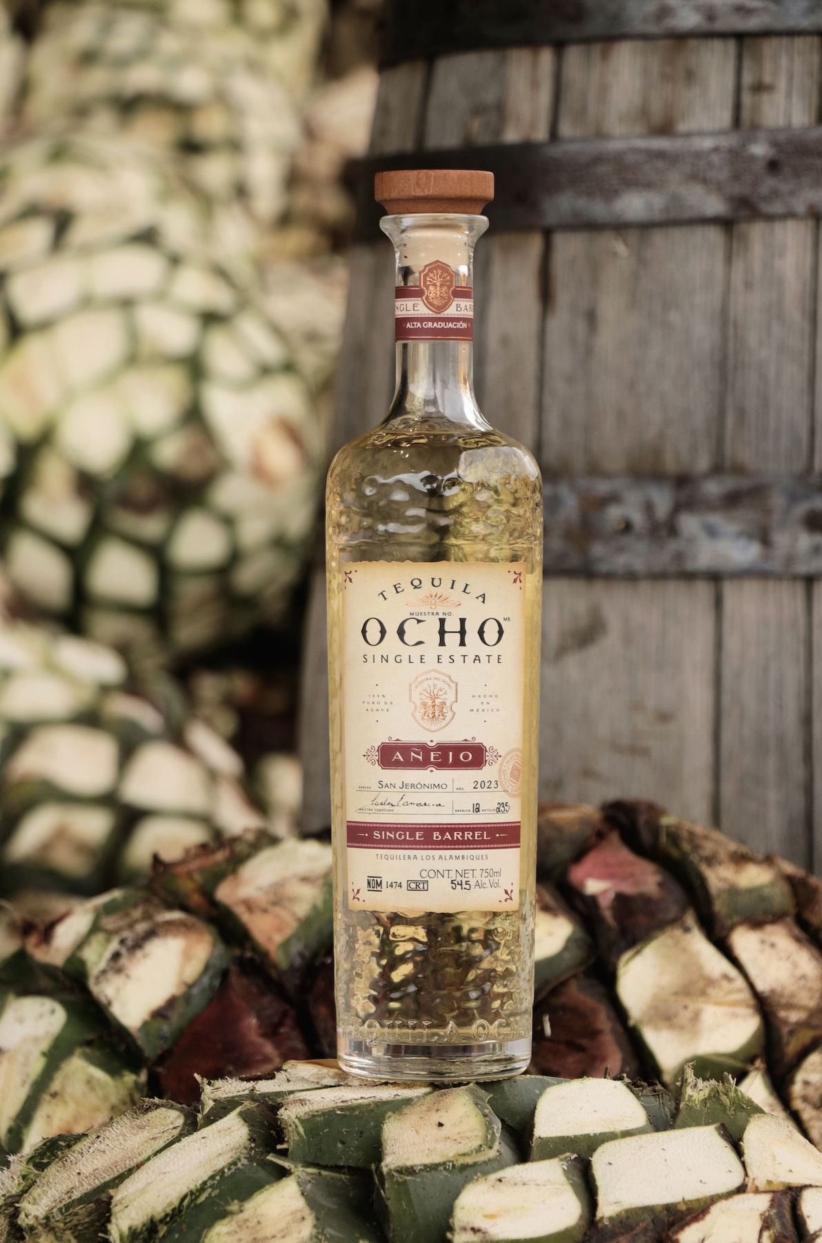 TEQUILA OCHO AÑEJO SINGLE BARREL LA MESA 2025